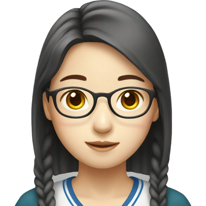 Korean university girl emoji