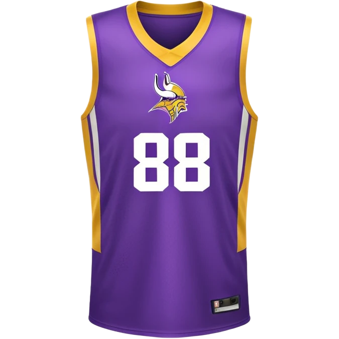 Minnosoto vikings jersey | need only jersey remove numbers emoji