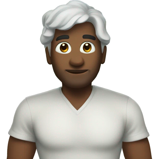 Jeffery E on an island emoji