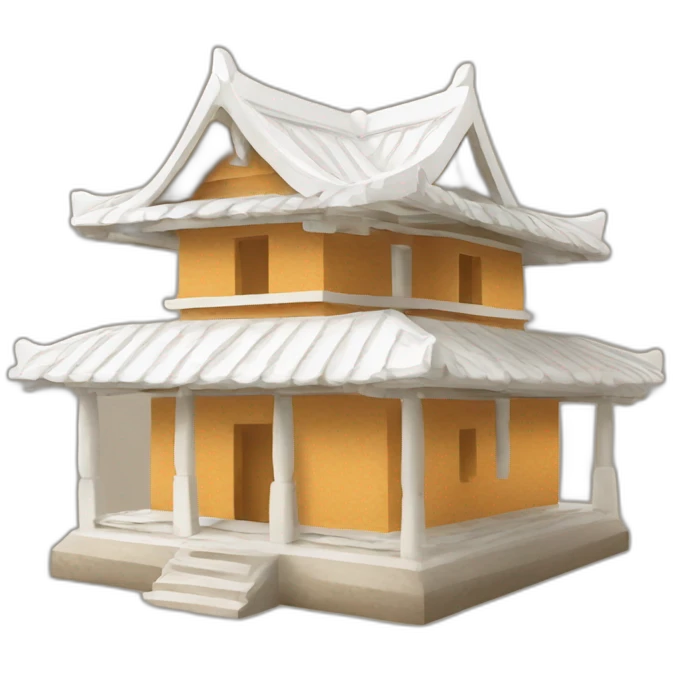 Kaju Katli  shape building emoji