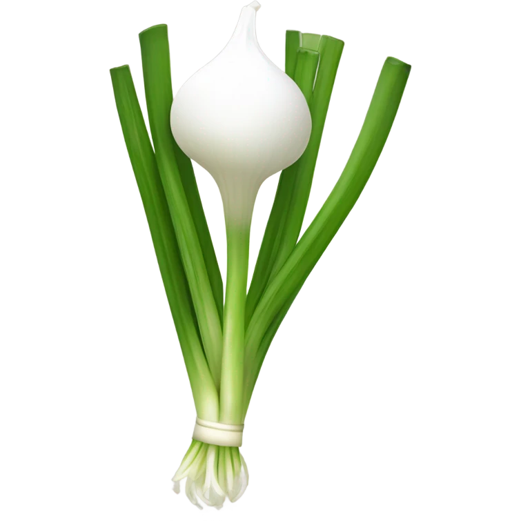 smiling spring onion emoji