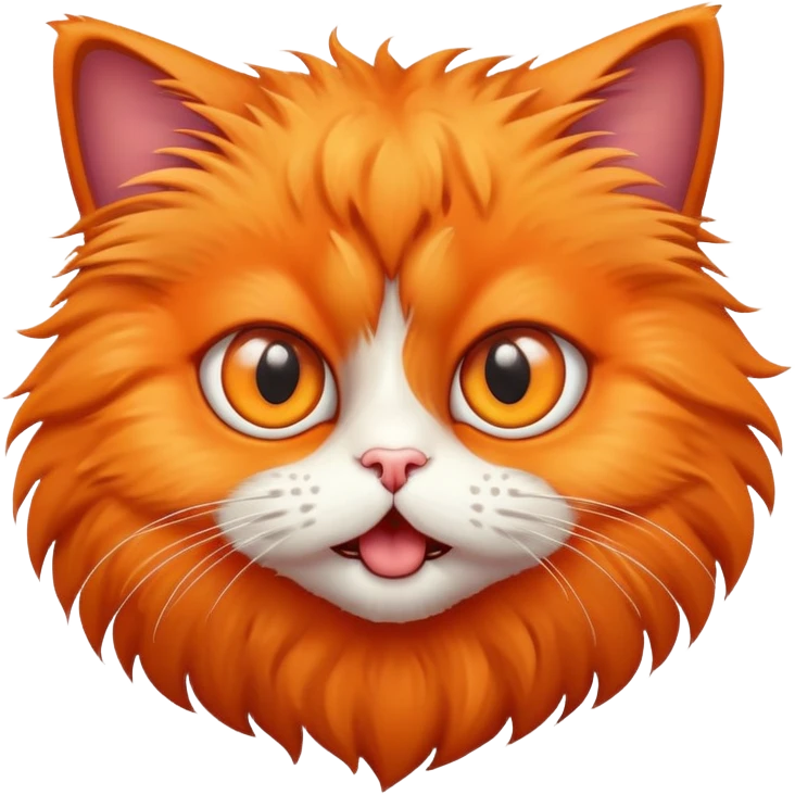 گربه دیوانه emoji