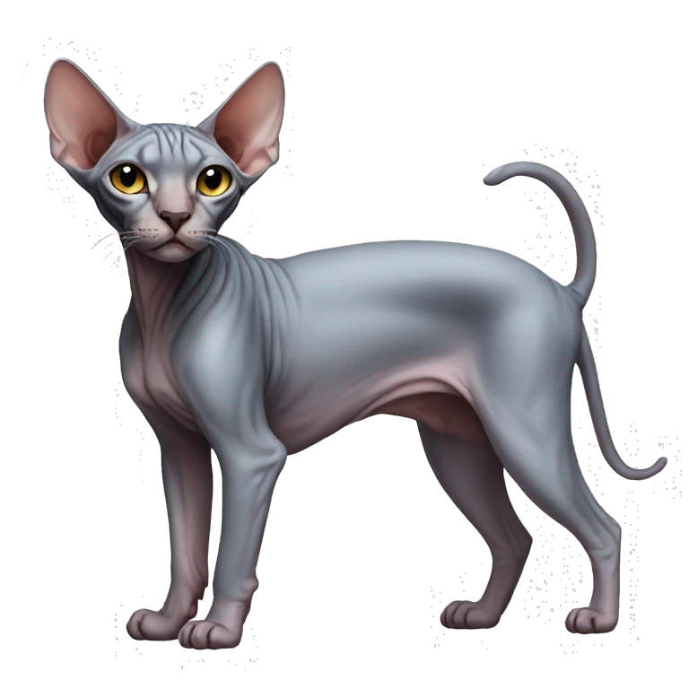 Sphynx Full Body emoji