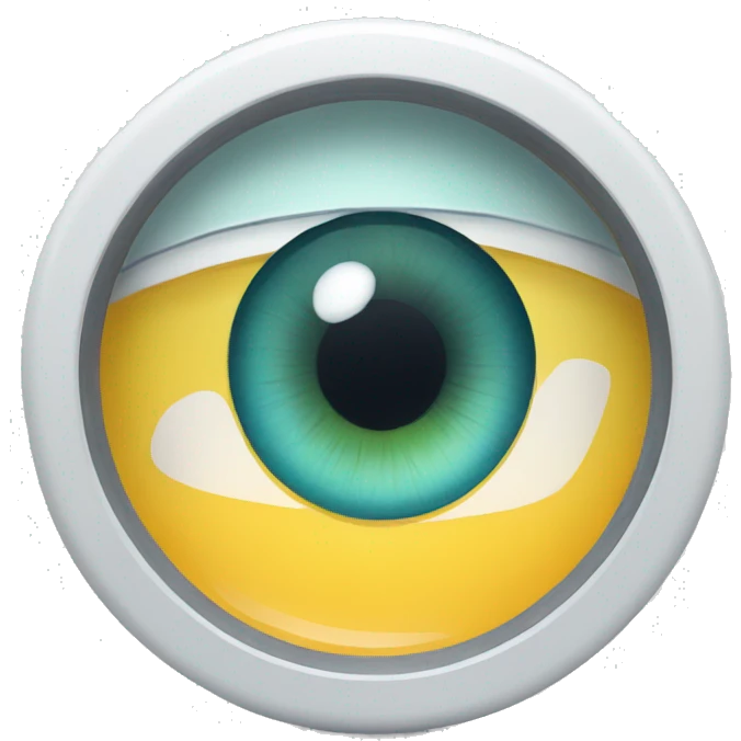 prescription contact lens case emoji