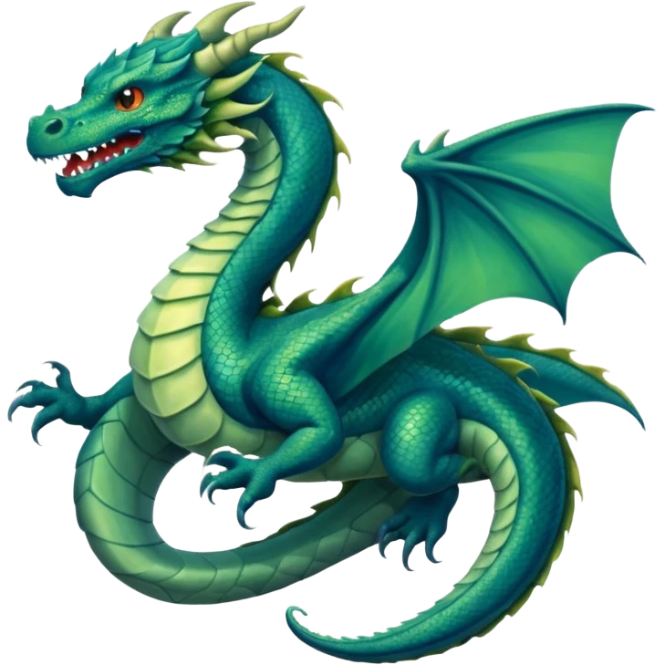 dragon in the sea emoji