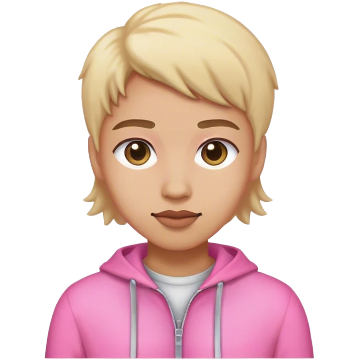 beauty + pink emoji