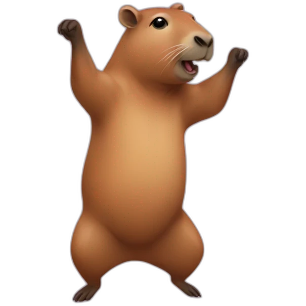 dancing capybara emoji