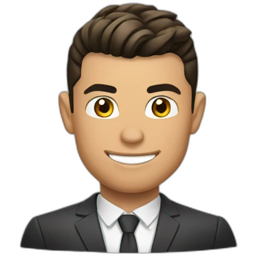 Cristiano Ronaldo suu emoji
