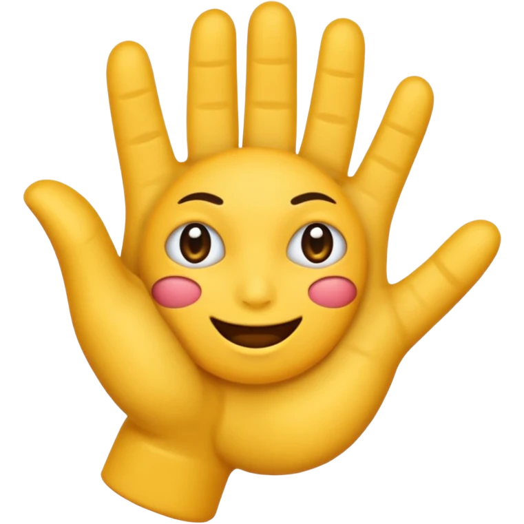 Un emoji qui ce frotte les mains et qui se lèche les babines avec un regard malicieux en coin emoji