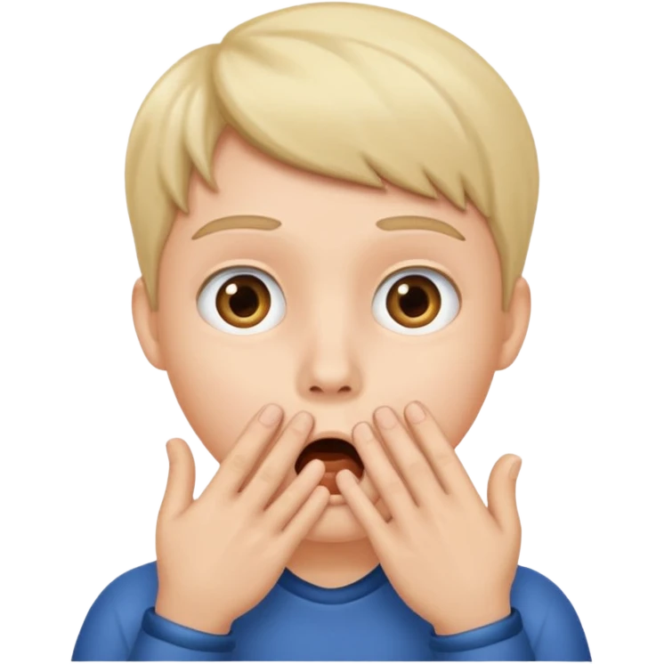şaşırma eli ağzına götürme emoji