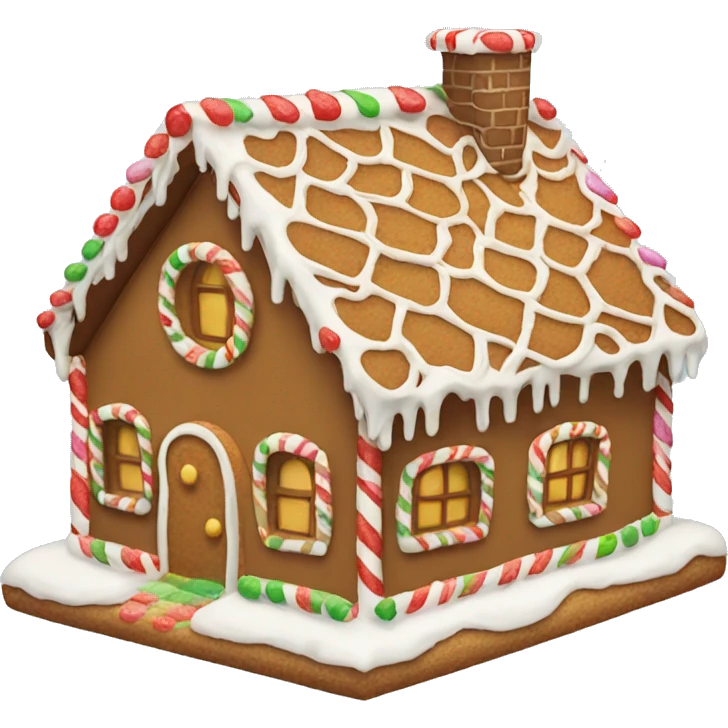 Gingerbread House emoji