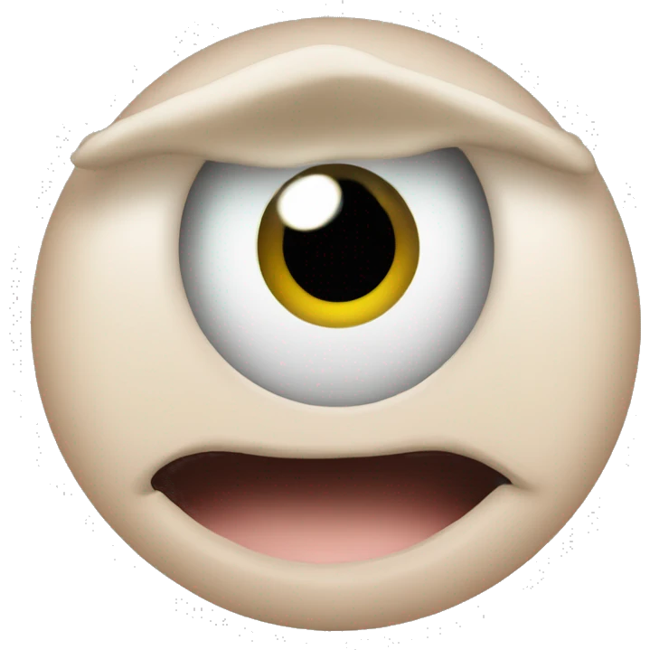 eye bags blob-face emoji