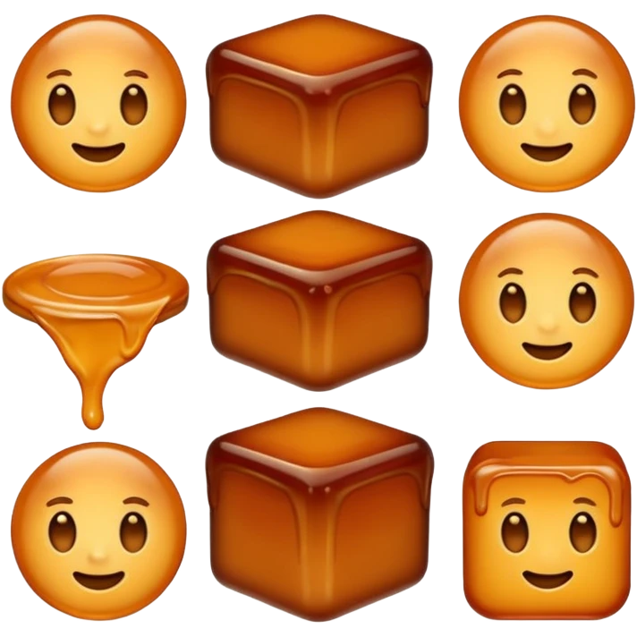 caramel emoji