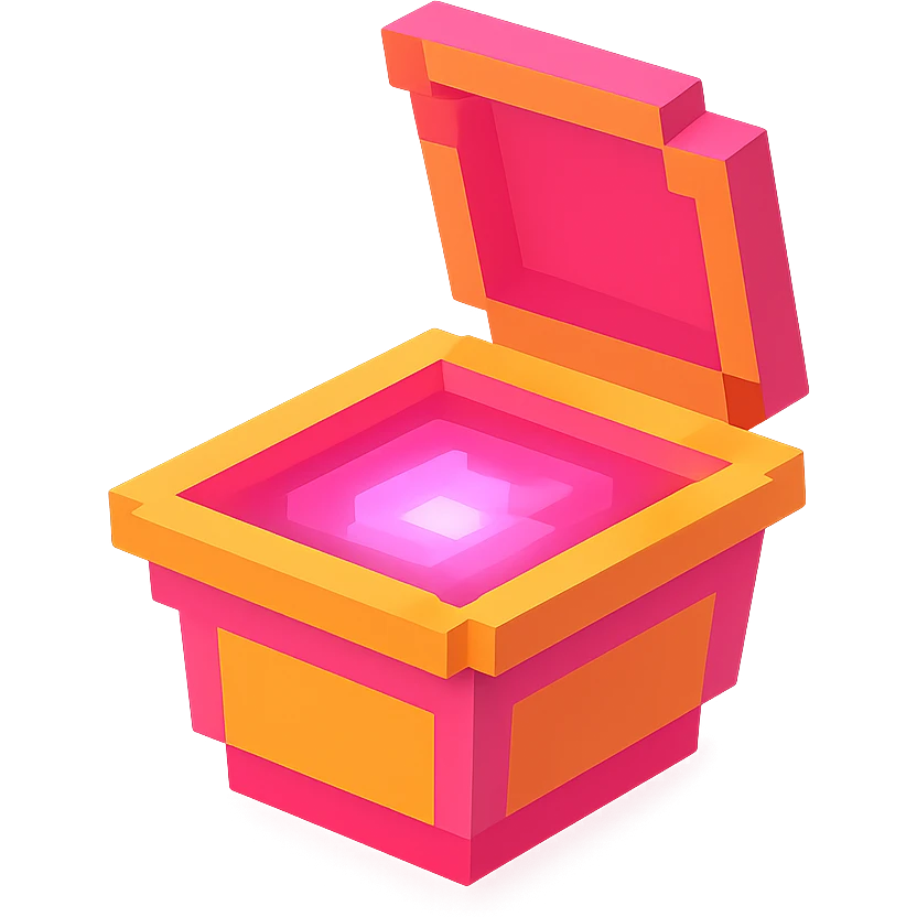 сделай соус из фастфуда розовый светящийся, no background  emoji
