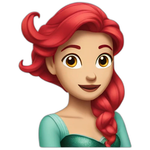 ariel emoji
