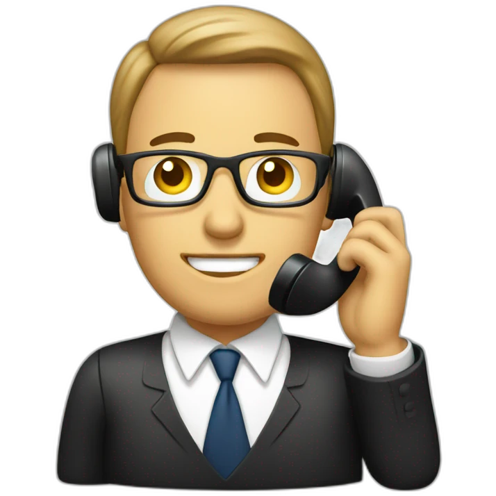 MANAGER TELEPHONE emoji