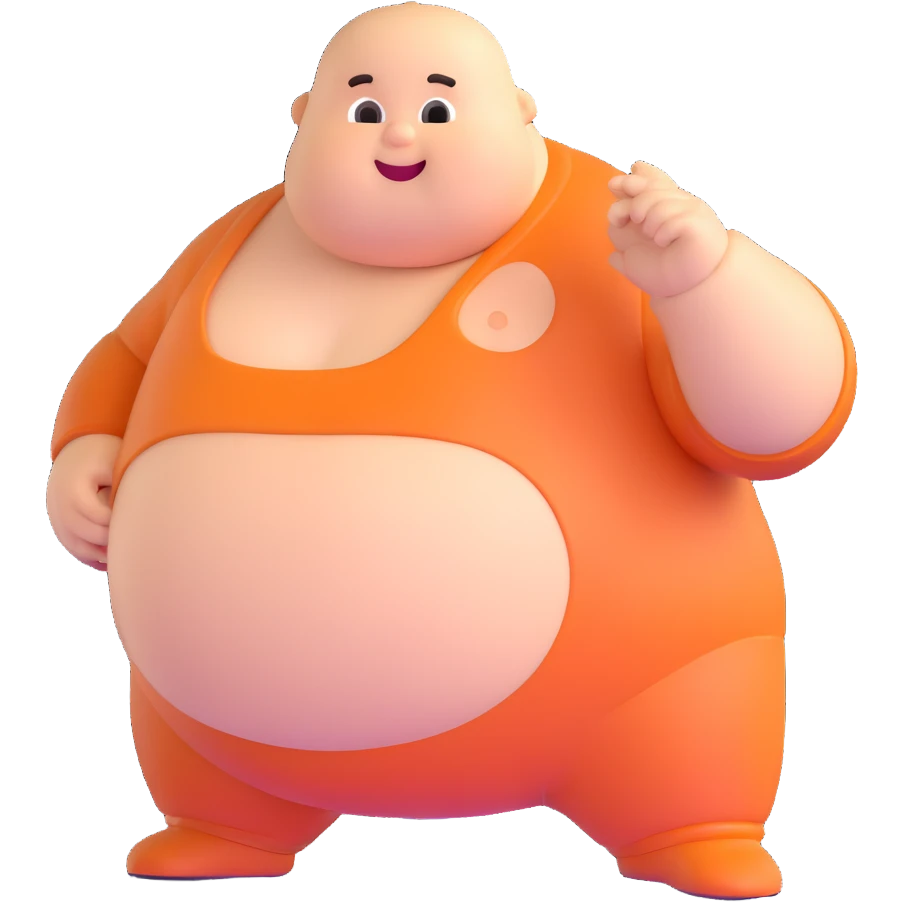 chubby character emoji