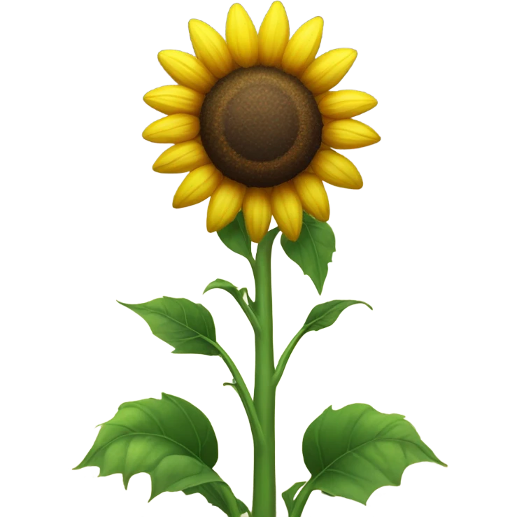sunflower plant  emoji