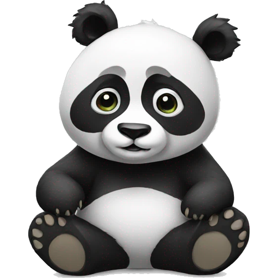 PANDA full body emoji