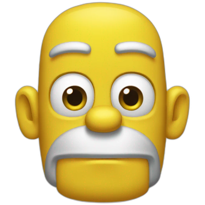 Homer simspon emoji