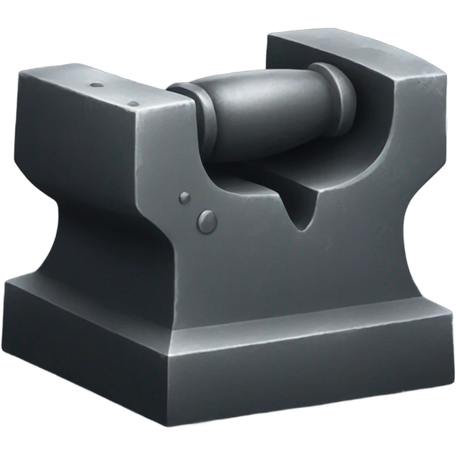 Iron anvil emoji