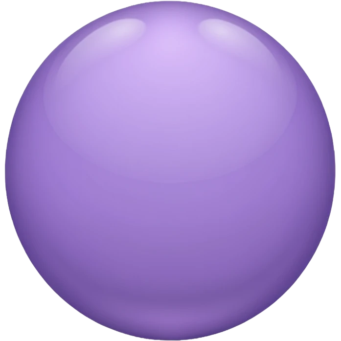 lavender sphere emoji