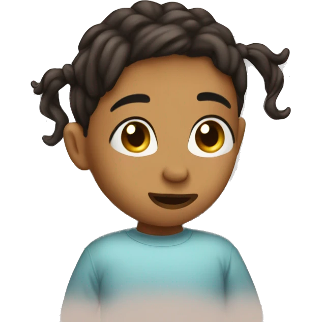 👧🏽🛏️💤 emoji