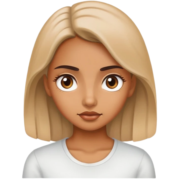 girl rolling eyes emoji