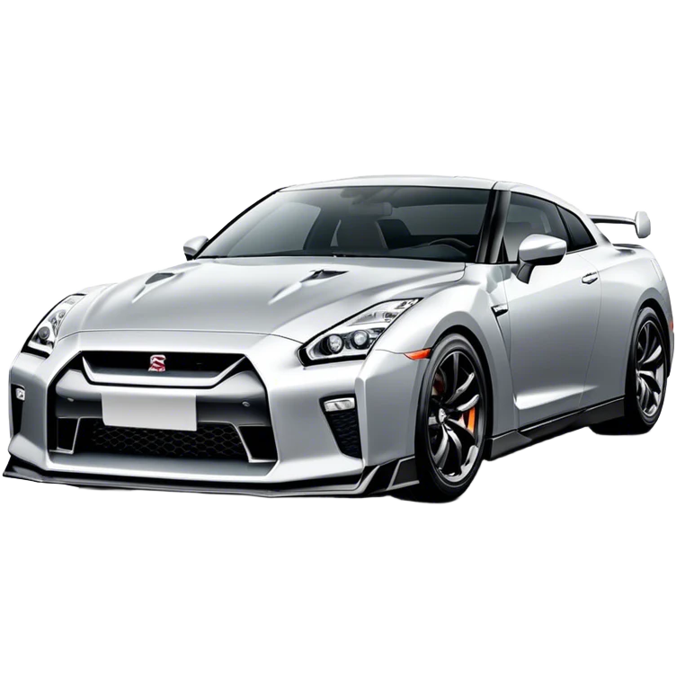 Nissan GT-R - Nissan (Model Year: 2022) (Iconic colour: Silver) emoji