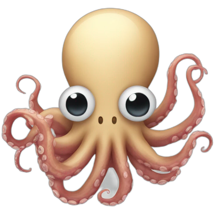 an octopus that tidies up emoji
