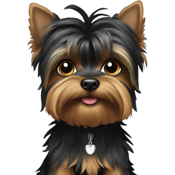 all black yorki emoji