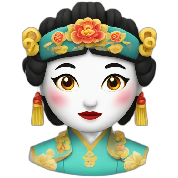 Beijing opera emoji