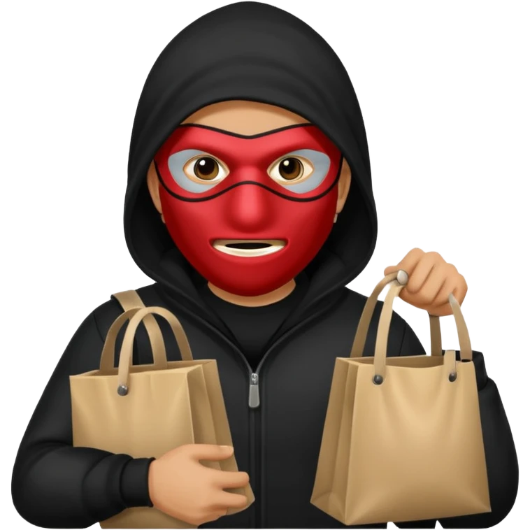 A robber emoji