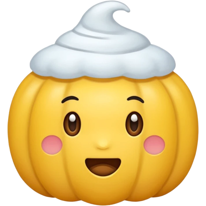화려하게 화장한 동그란 얼굴이 브이하는 모습 emoji