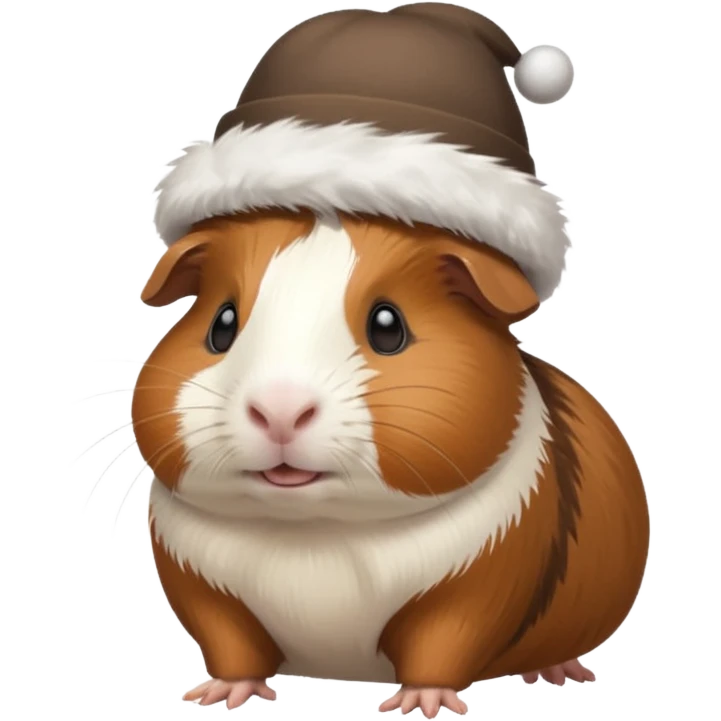 Guinea pig with costume emoji