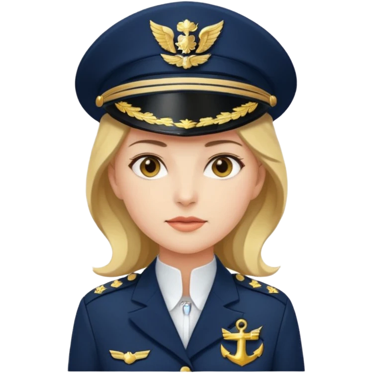 woman captain emoji