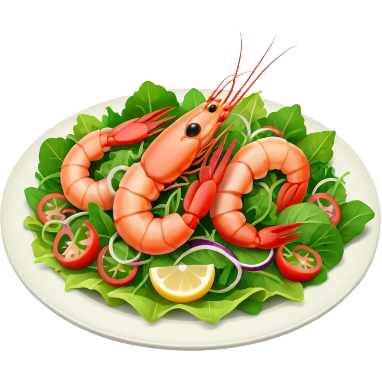 prawn salad emoji