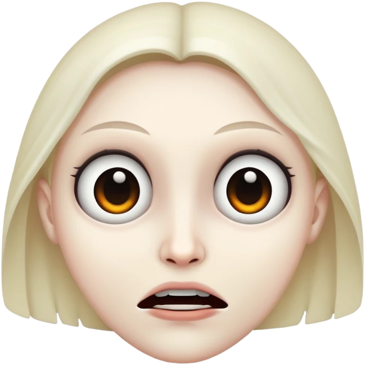 Frightening  emoji