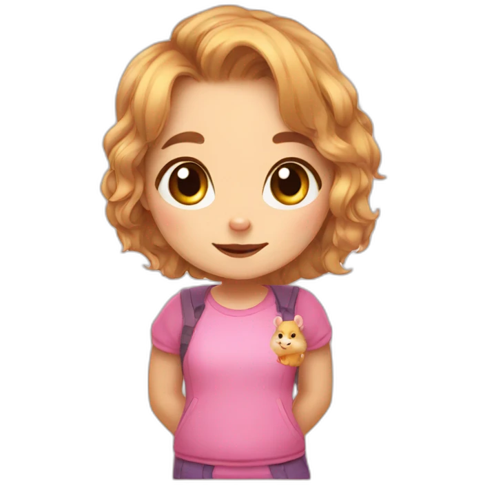 hamster girl emoji