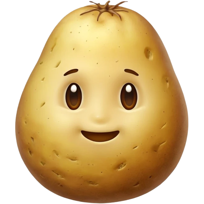 boiled potato simple energy food emoji