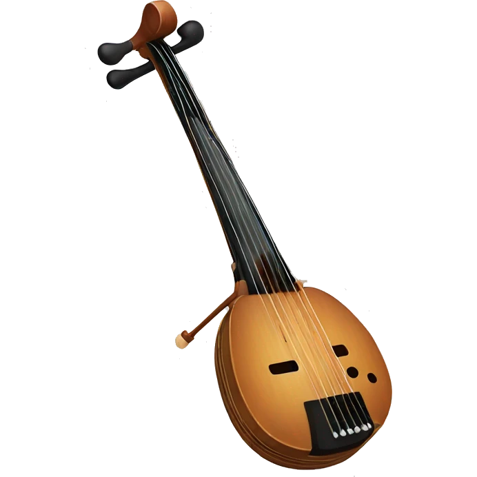 erhu chinese musical instrumen emoji