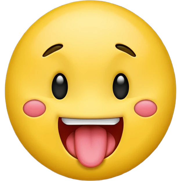 Generate an emoji that is sticking it's tounge out play fully  emoji