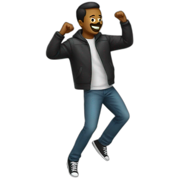 Dabing man emoji