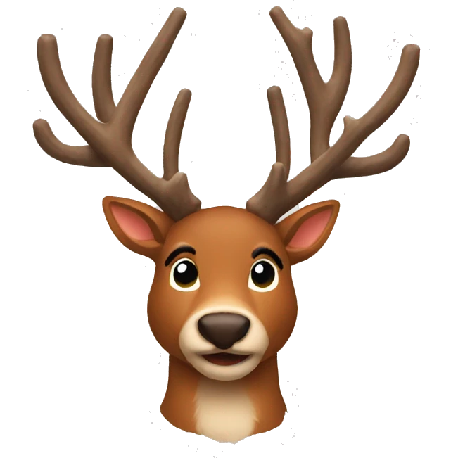 Rudolph emoji