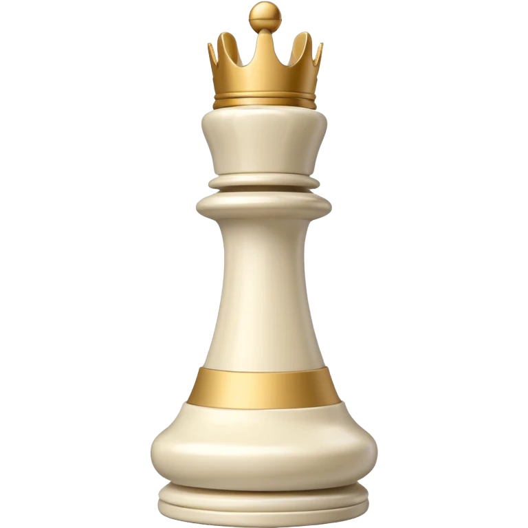 white king plastic chess pieces emoji