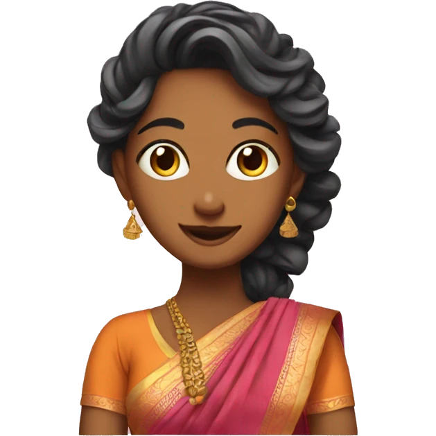 Cute Sari emoji