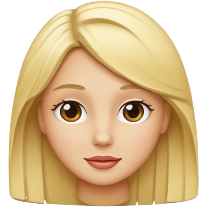 blond women emoji