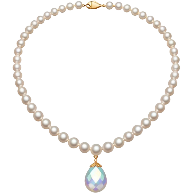 Pearl Necklace emoji