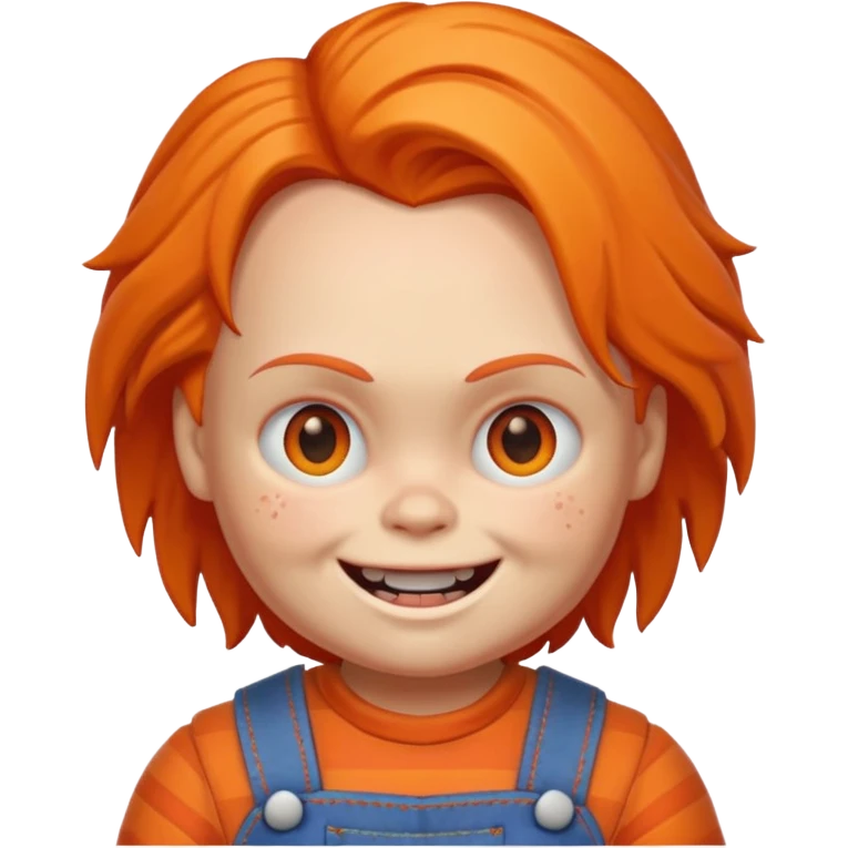 Un emojin de chuky emoji