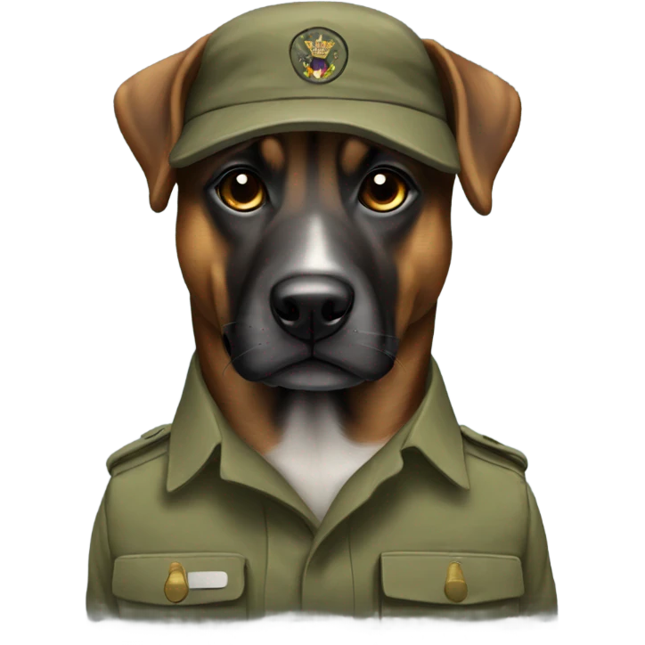 Army dog emoji